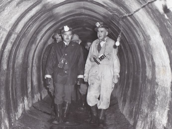 Meilleur Atlantique sewer inspection photo from 1955